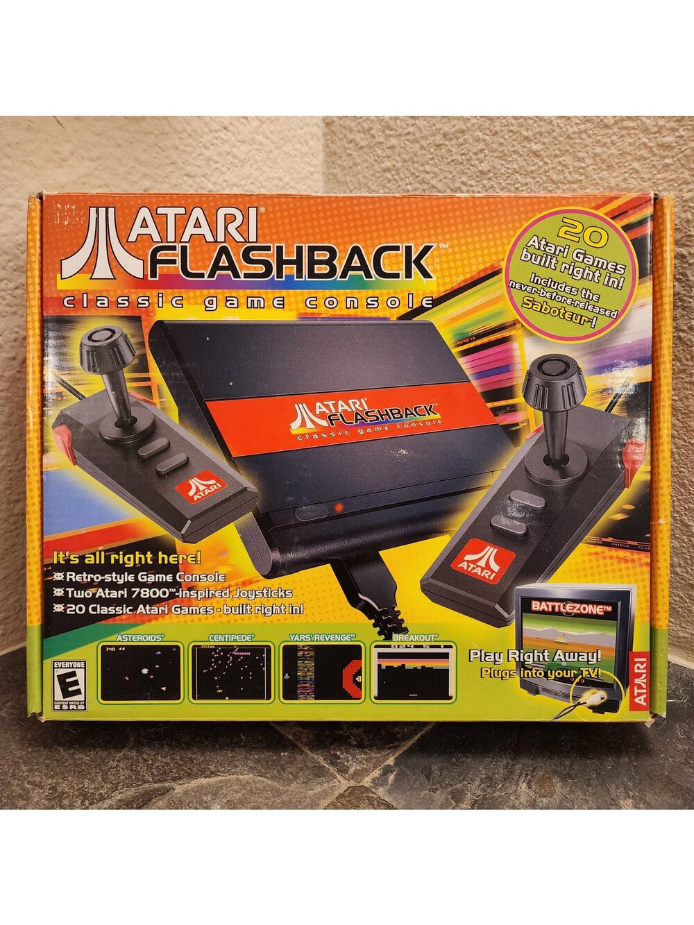 Atari Flashback Classic Game Console w/ 20 Built in Games (CIB) - Atari